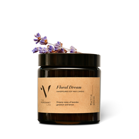 Floral Dream | Soy Wax Candle-Candle-The Verdant Lab-The Verdant Lab