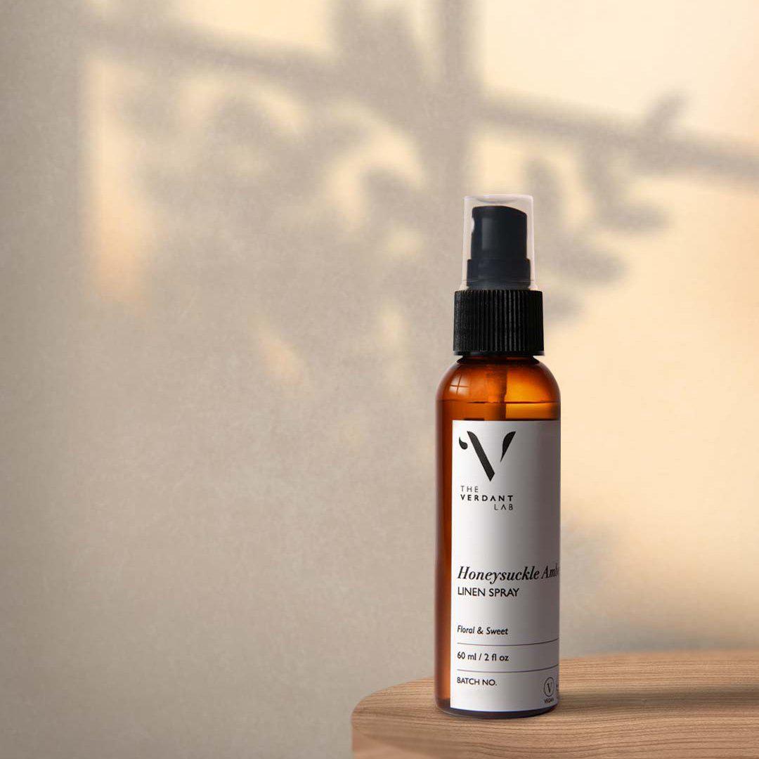 Honeysuckle Amber | Linen Spray-Linen Spray-The Verdant Lab-60 ml-The Verdant Lab