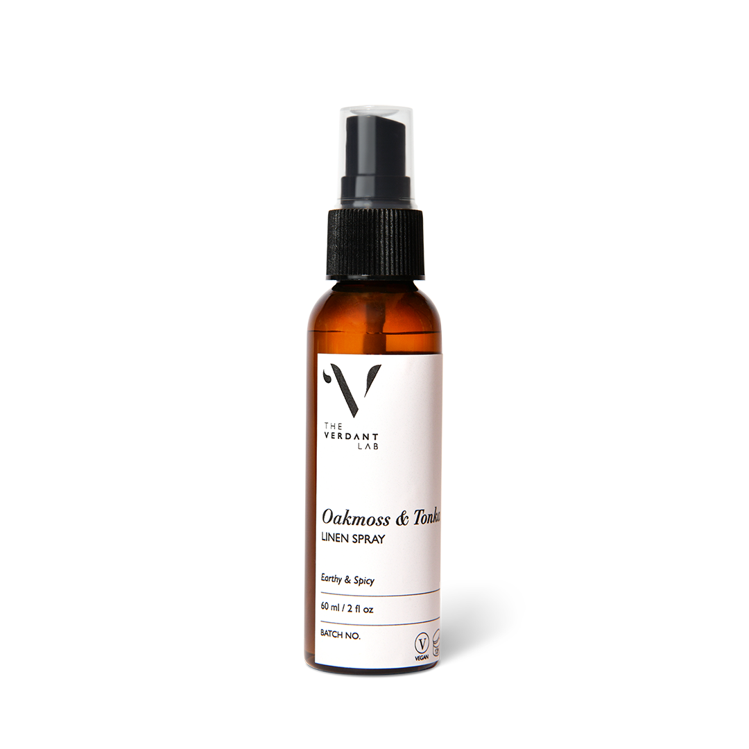 Oakmoss & Tonka | Linen Spray-Linen Spray-The Verdant Lab-60 ml-The Verdant Lab