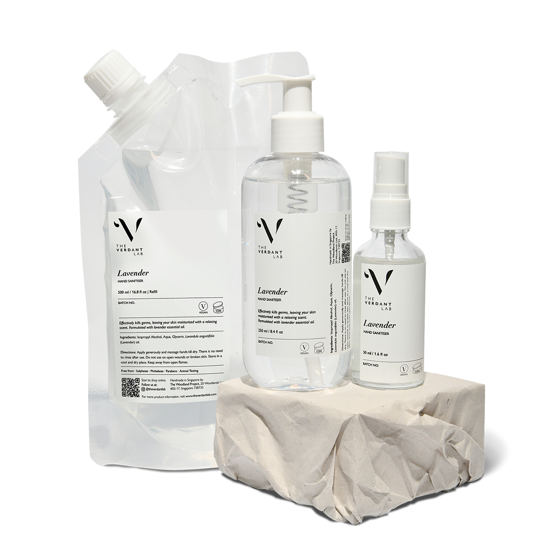 Lavender | Hand Sanitiser-Hand Sanitiser-The Verdant Lab-50 ml-The Verdant Lab